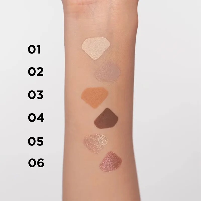 Eveline Cosmetics Wonder Match oční stíny odstín 02 Neutral Nude 3 g