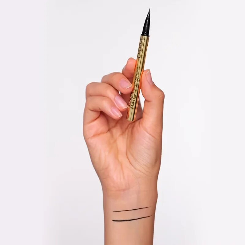 Eveline Cosmetics Wonder Match voděodolné oční linky odstín Black 1 ks