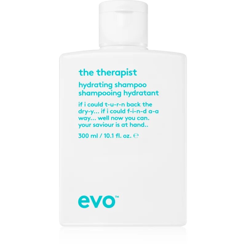 EVO Hydrate The Therapist hydratační šampon pro suché namáhané vlasy 300 ml