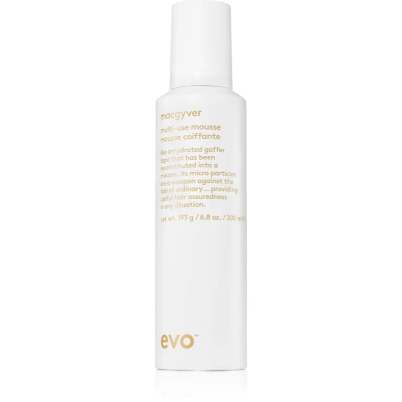 EVO Macgyver Mousse pěnové tužidlo pro objem vlasů 200 ml