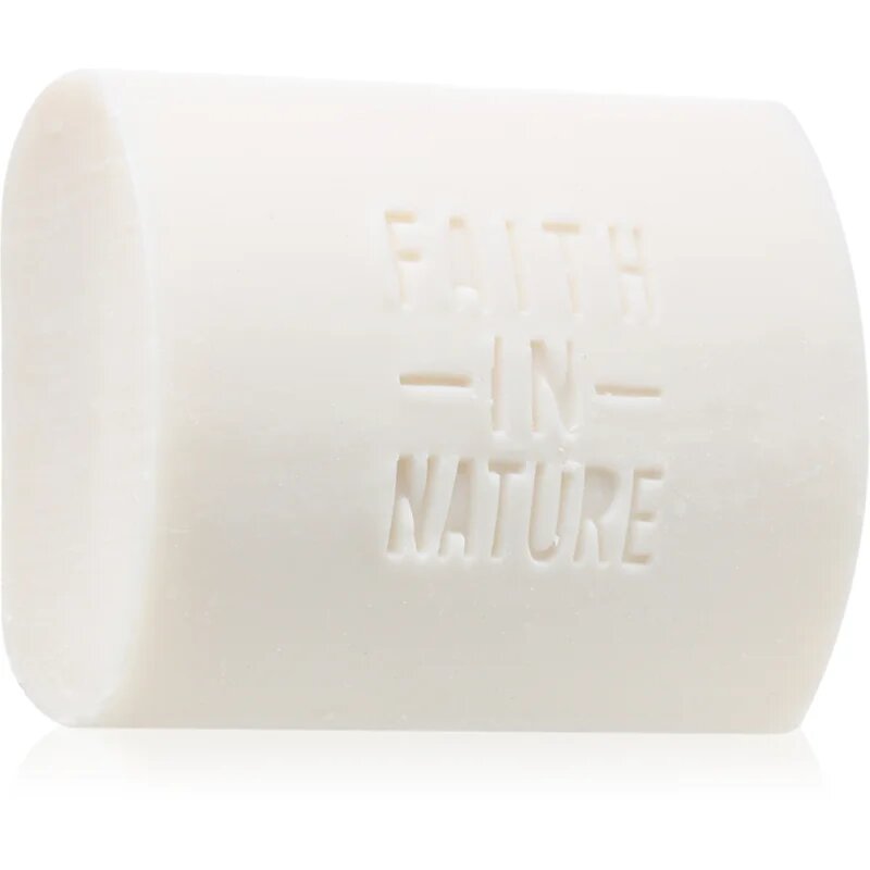 Faith In Nature Coconut & Shea Butter organický tuhý šampon dodávající hydrataci a lesk 85 g