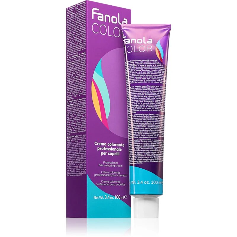 Fanola Color barva na vlasy odstín Warm Natural 4.03 100 ml