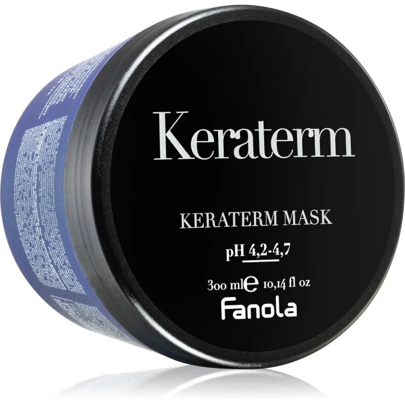 Fanola Keraterm Mask uhlazující maska pro nepoddajné a krepatějící se vlasy 300 ml