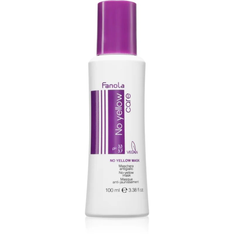 Fanola No Yellow Mask maska neutralizující žluté tóny 100 ml