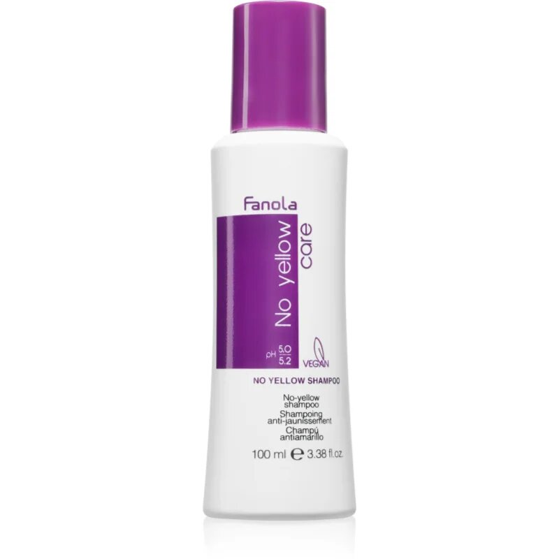 Fanola No Yellow Shampoo šampon neutralizující žluté tóny 100 ml