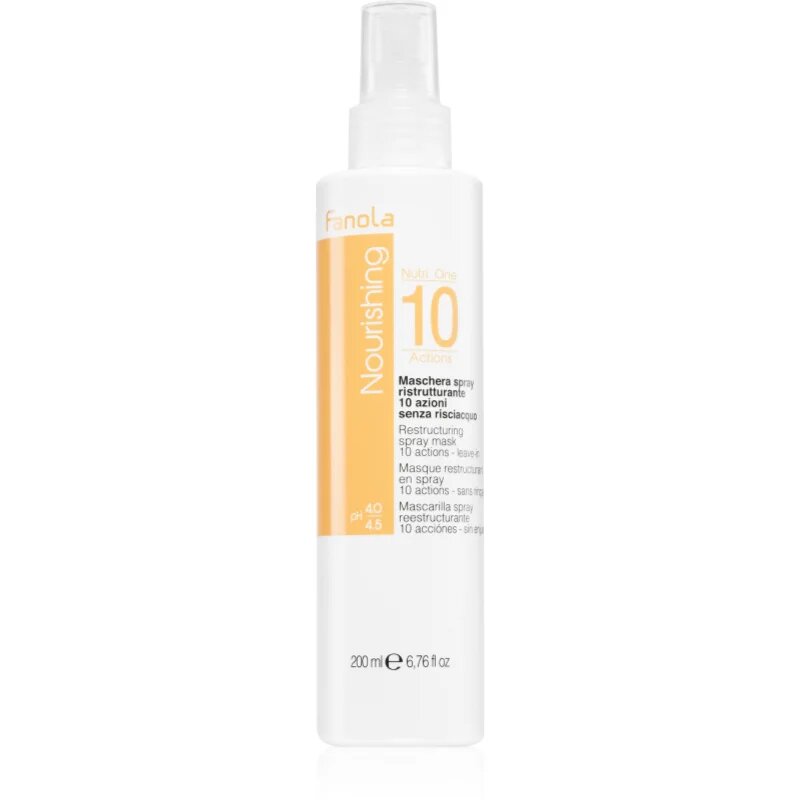 Fanola Nourishing bezoplachový sprej pro výživu a hydrataci 200 ml
