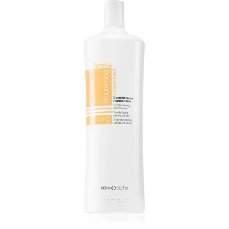 Fanola Nourishing Restructuring Conditioner vyživující kondicionér pro suché a poškozené vlasy 1000 ml