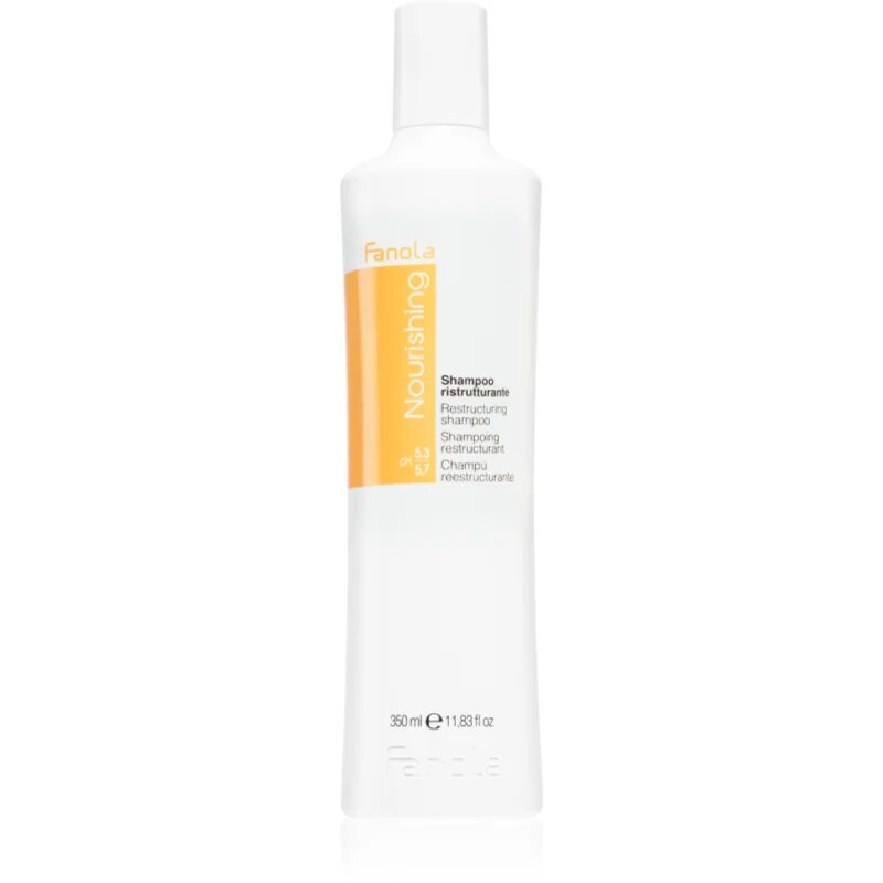 Fanola Nourishing Restructuring Shampoo vyživující šampon pro suché a poškozené vlasy 350 ml