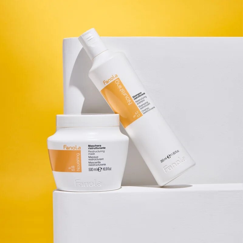 Fanola Nourishing Restructuring Shampoo vyživující šampon pro suché a poškozené vlasy 350 ml