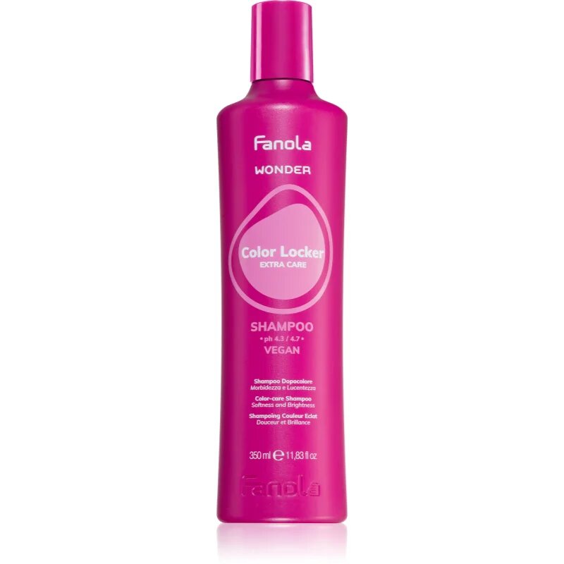 Fanola Wonder Color Locker Shampoo rozjasňující a posilující šampon pro barvené vlasy 350 ml