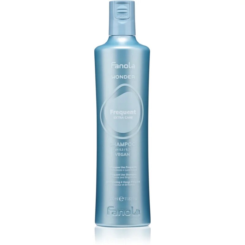 Fanola Wonder Frequent Shampoo šampon pro lesk a hebkost vlasů 350 ml