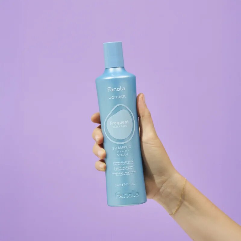 Fanola Wonder Frequent Shampoo šampon pro lesk a hebkost vlasů 350 ml