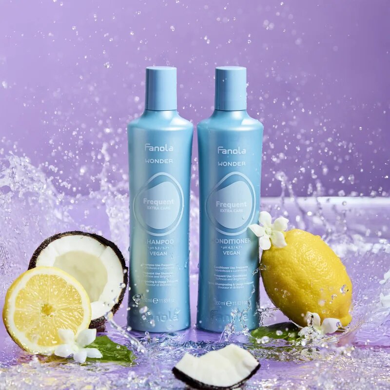 Fanola Wonder Frequent Shampoo šampon pro lesk a hebkost vlasů 350 ml