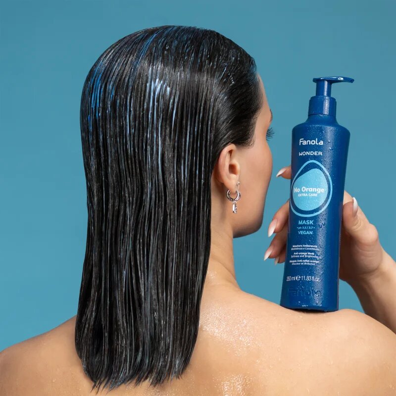 Fanola Wonder No Orange Mask maska neutralizující oranžové tóny 350 ml