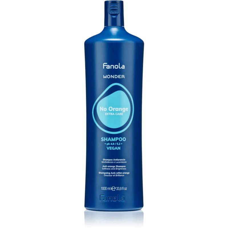 Fanola Wonder No Orange Shampoo šampon neutralizující oranžové tóny 1000 ml