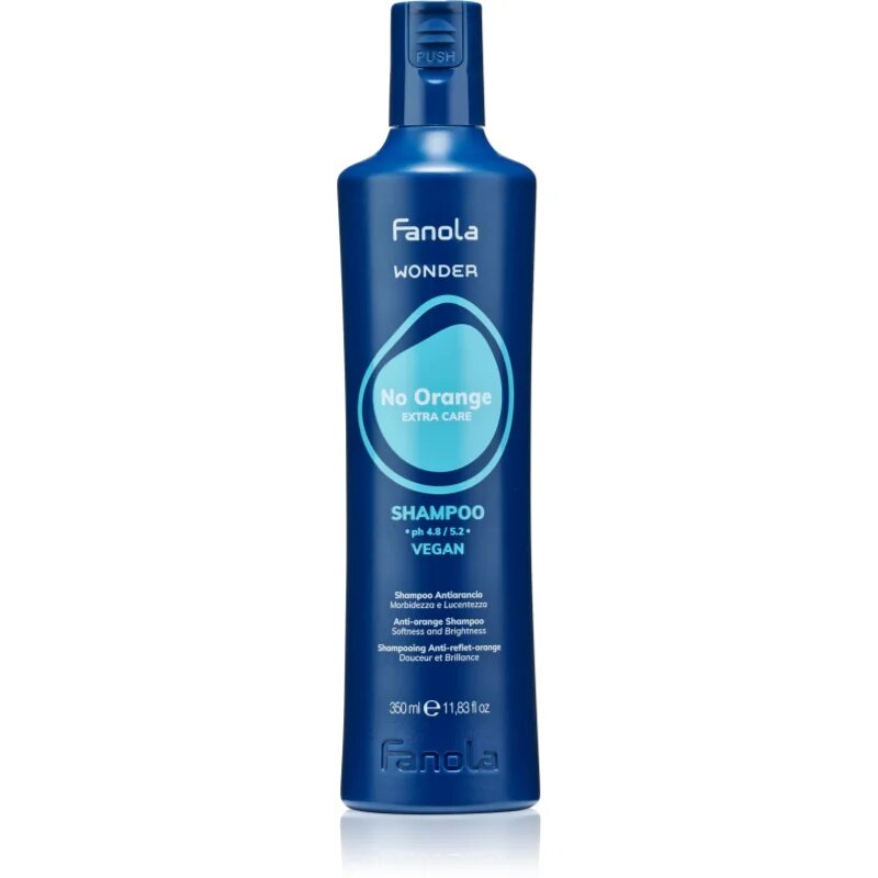 Fanola Wonder No Orange Shampoo šampon neutralizující oranžové tóny 350 ml