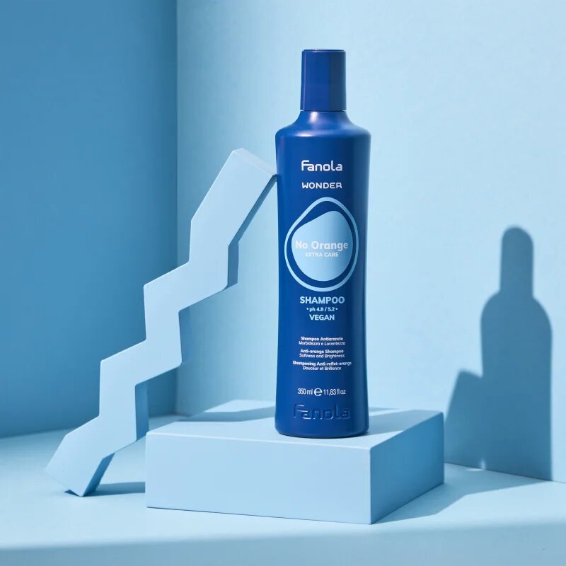 Fanola Wonder No Orange Shampoo šampon neutralizující oranžové tóny 350 ml