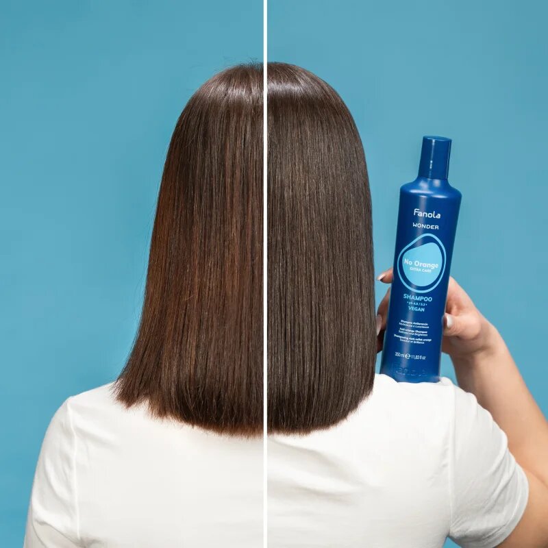 Fanola Wonder No Orange Shampoo šampon neutralizující oranžové tóny 350 ml