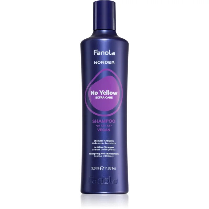 Fanola Wonder No Yellow Shampoo šampon neutralizující žluté tóny 350 ml