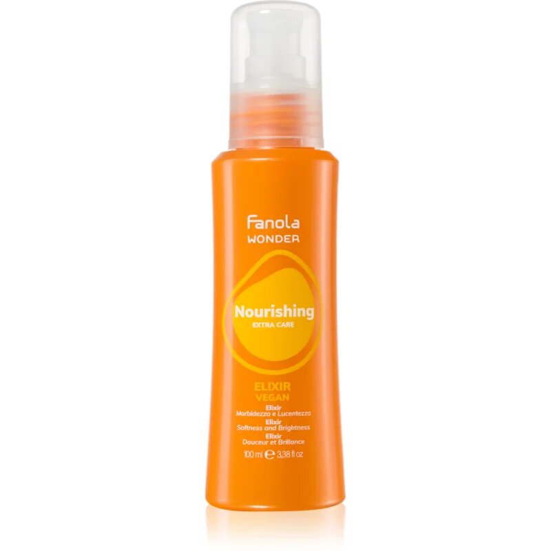 Fanola Wonder Nourishing Elixir sérum na vlasy pro lesk a hebkost vlasů 100 ml