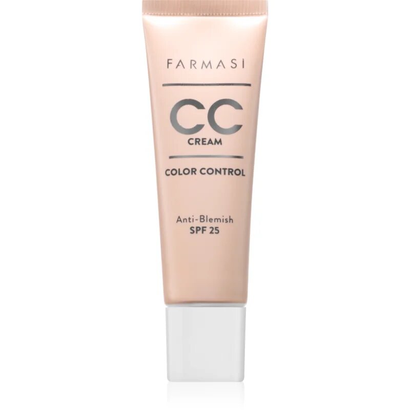 Farmasi Color Control rozjasňující CC krém SPF 25 odstín 01 Light 30 ml