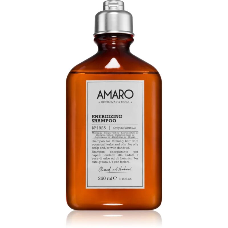FarmaVita Amaro Energizing energizující šampon pro jemné řídnoucí a křehké vlasy 250 ml
