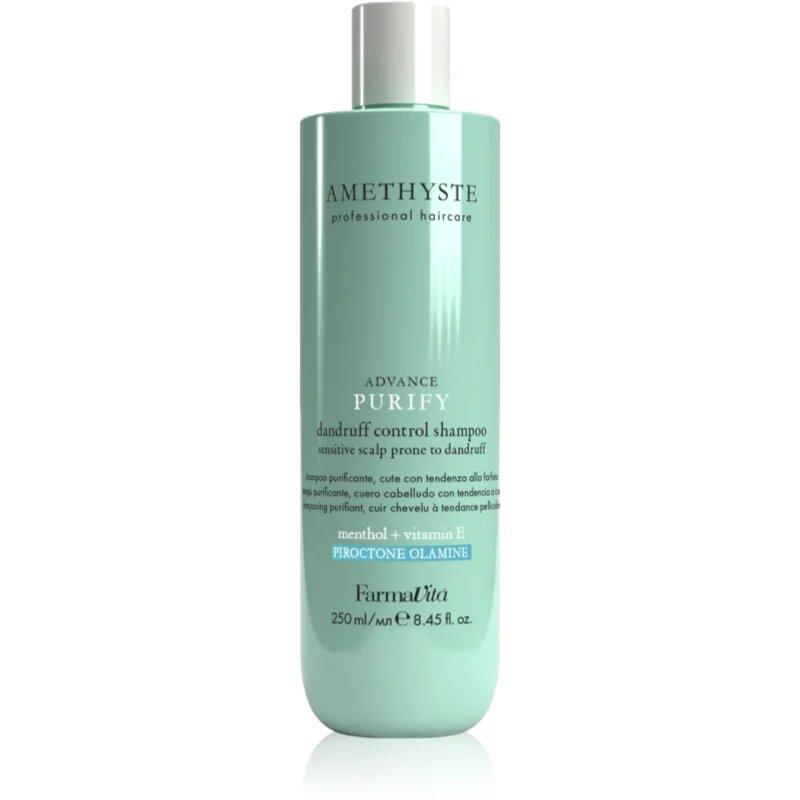 FarmaVita Amethyste Advance Purify čisticí šampon proti lupům 250 ml