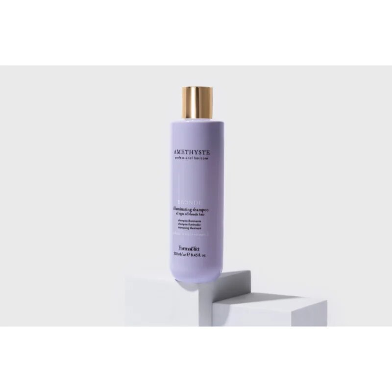 FarmaVita Amethyste Blonde fialový šampon neutralizující žluté tóny 250 ml