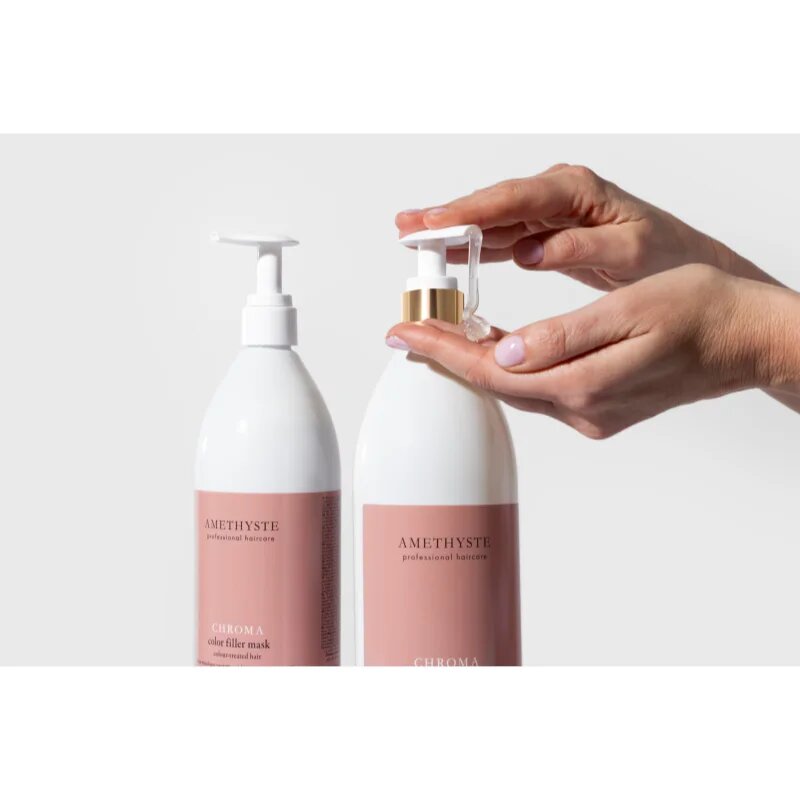 FarmaVita Amethyste Chroma hydratační a ochranný šampon pro barvené vlasy 1000 ml