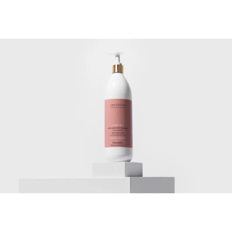 FarmaVita Amethyste Chroma hydratační a ochranný šampon pro barvené vlasy 1000 ml