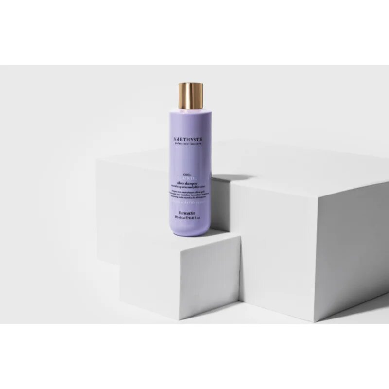 FarmaVita Amethyste Cool Blonde fialový šampon pro blond a melírované vlasy 250 ml