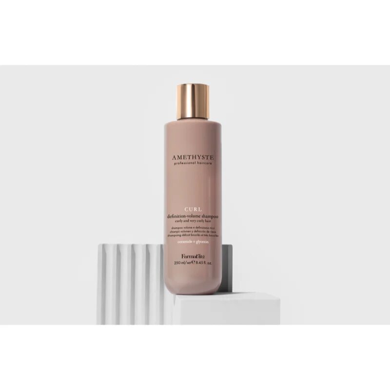 FarmaVita Amethyste Curl vyživující šampon pro kudrnaté vlasy 250 ml