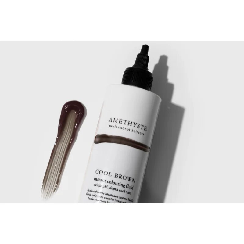 FarmaVita Amethyste Instant Colouring Fluid barvicí maska pro studené odstíny hnědé odstín Cool Brown 250 ml