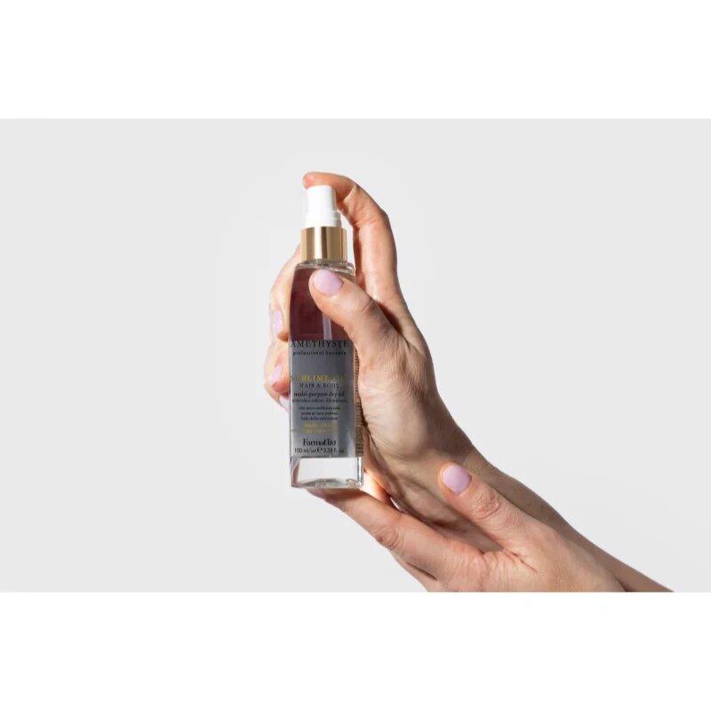 FarmaVita Amethyste Sublime Oil multifunkční suchý olej na tělo a vlasy 100 ml