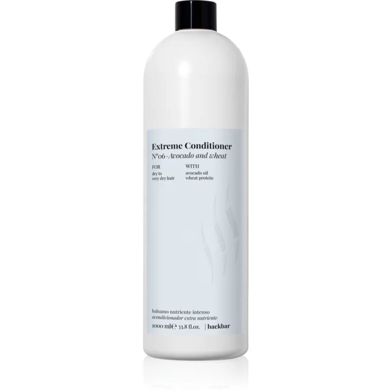 FarmaVita Backbar Extreme hloubkově hydratační kondicionér pro suché vlasy 1000 ml