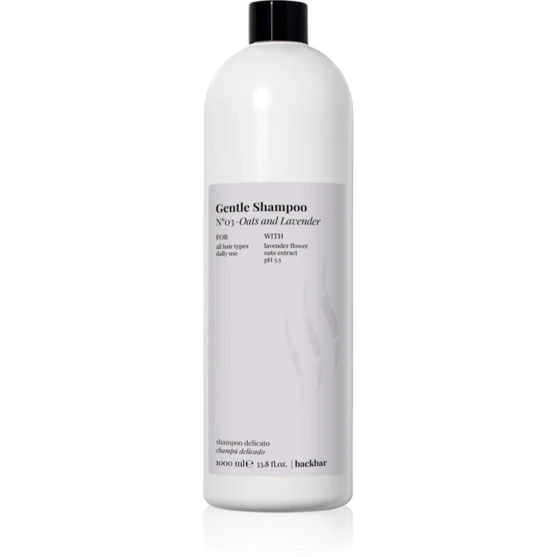 FarmaVita Backbar Gentle hydratační šampon pro šetrné mytí 1000 ml