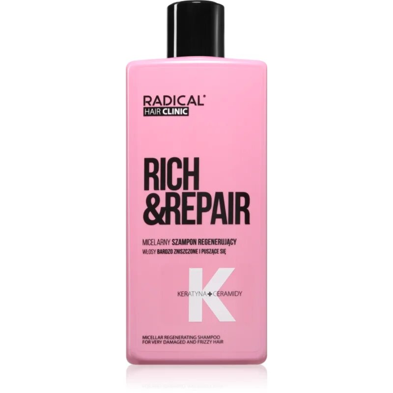 Farmona Hair Clinic Micellar Regenerating Shampoo micelární šampon pro poškozené a křehké vlasy 300 ml