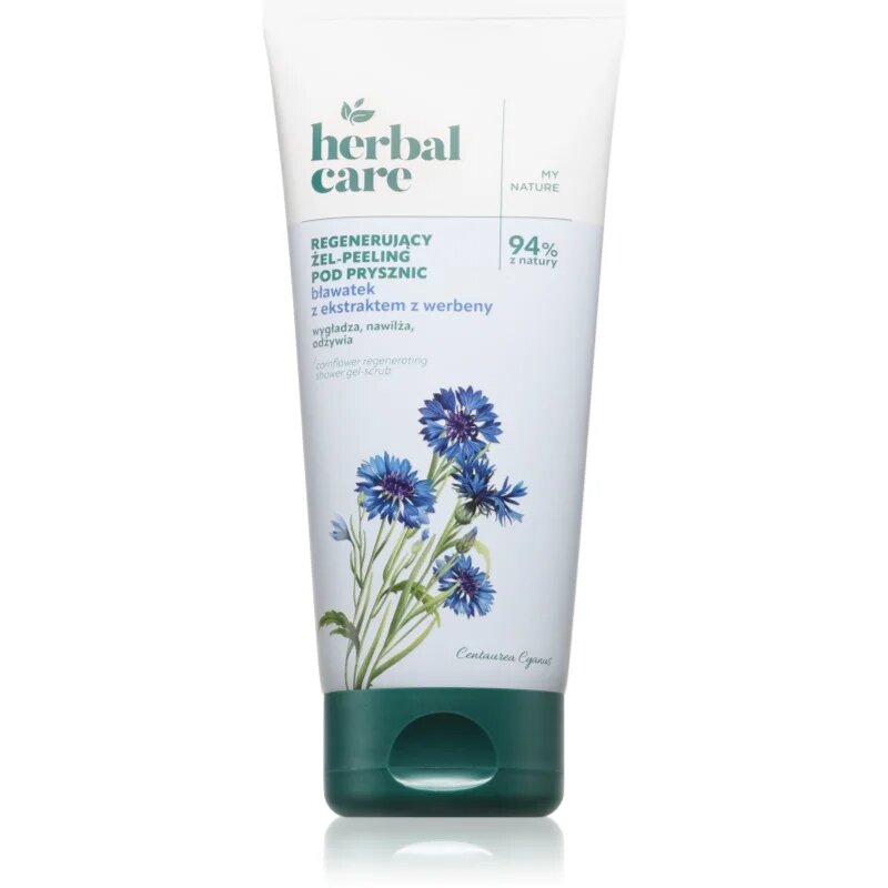 Farmona Herbal Care Cornflower Regenerating Shower Gel-Scrub sprchový gel s peelingovým efektem 200 ml