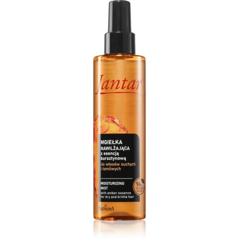 Farmona Jantar Amber Essence hydratační mlha pro suché a poškozené vlasy 200 ml