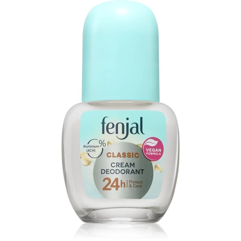 Fenjal Classic deodorant roll-on bez obsahu hliníkových solí 24h pro ženy 50 ml