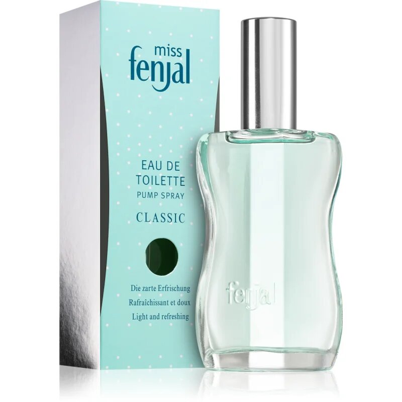 Fenjal Miss Classic toaletní voda s rozprašovačem pro ženy 50 ml