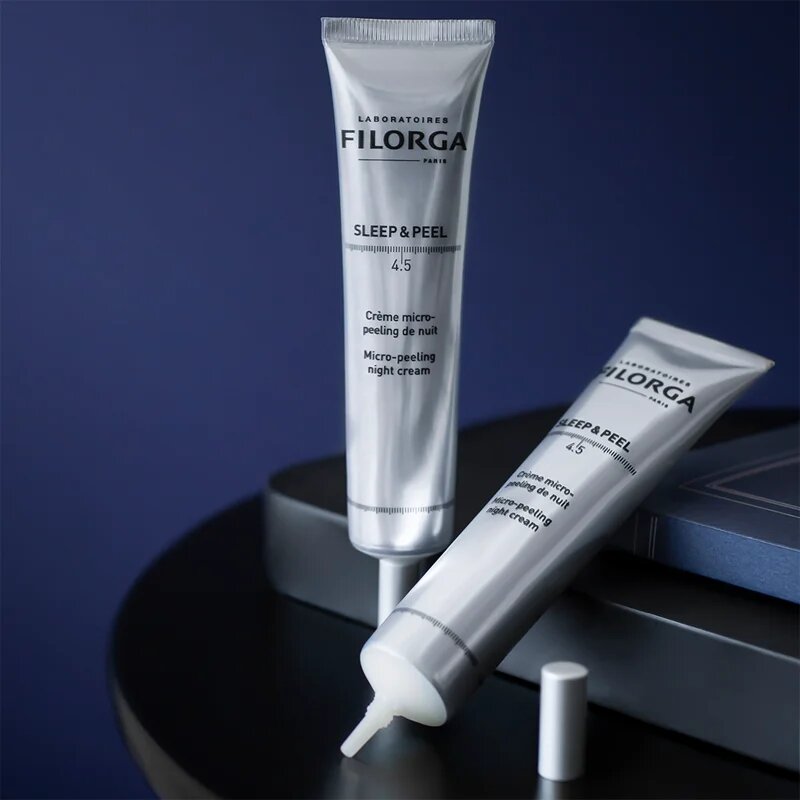 FILORGA SLEEP & PEEL 4.5 noční obnovující krém s AHA kyselinami 40 ml