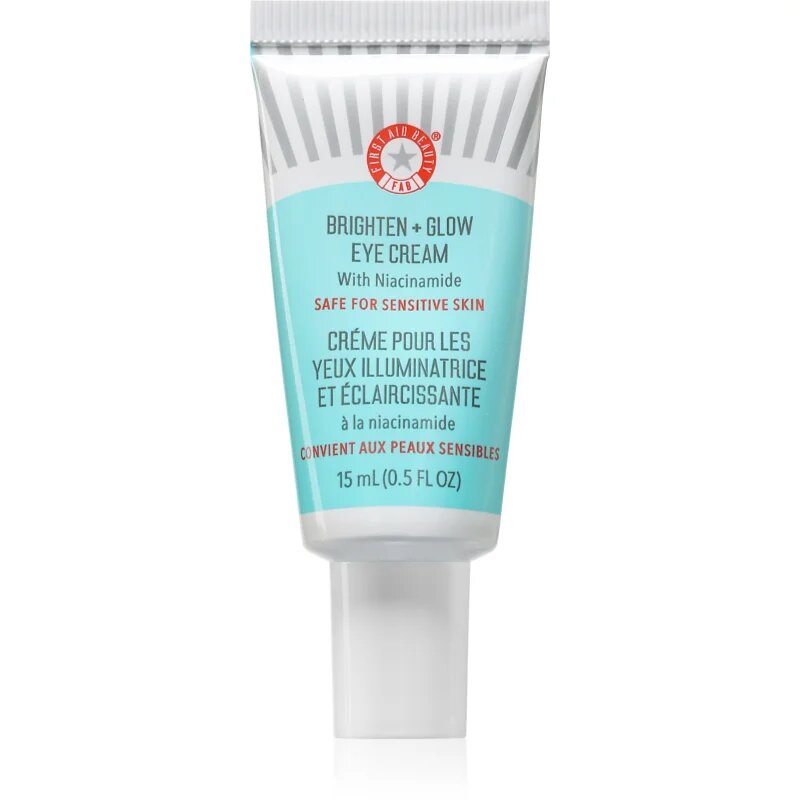 First Aid Beauty Brighten + Glow rozjasňující oční krém s niacinamidem 15 ml