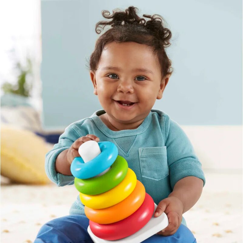 Fisher-Price Rock-A-Stack Rings skládací věž 1 ks