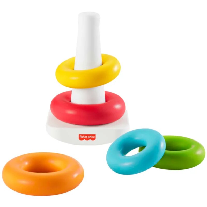 Fisher-Price Rock-A-Stack Rings skládací věž 1 ks