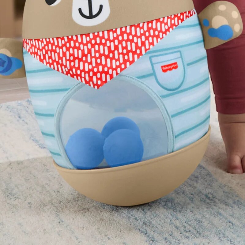 Fisher-Price Roly-Poly Activity Toy Bear houpací hračka 1 ks
