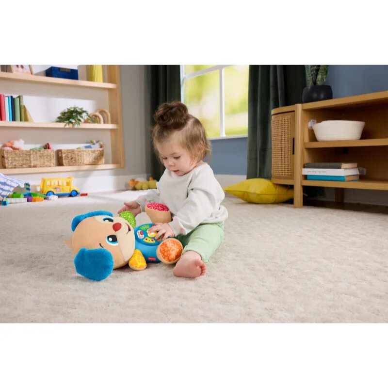 Fisher-Price Smart Stages interaktivní plyšová hračka Blue 1 ks