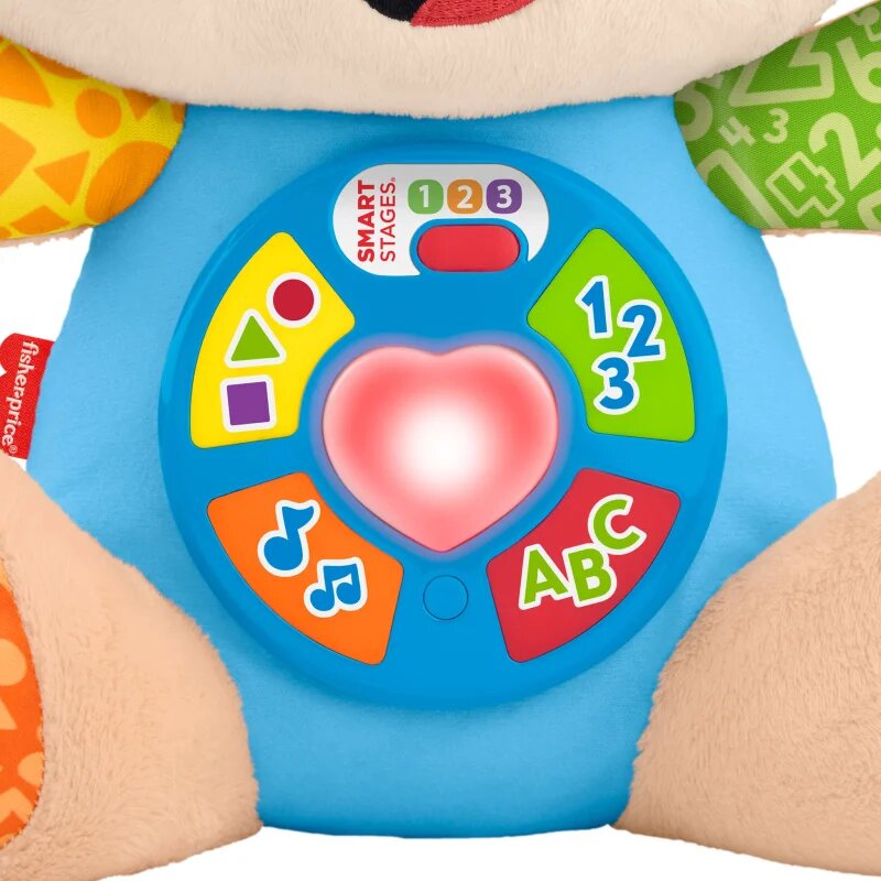 Fisher-Price Smart Stages interaktivní plyšová hračka Blue 1 ks