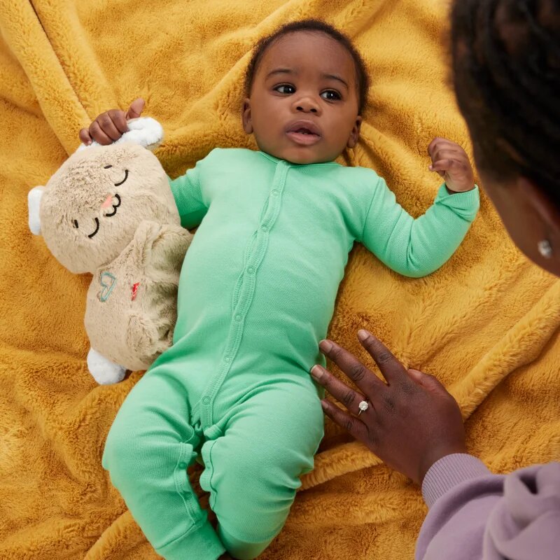 Fisher-Price Soothe & Settle Bunny plyšová hračka s melodií 1 ks