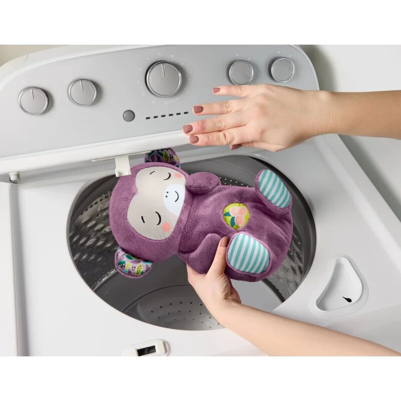 Fisher-Price Soothe'n Snuggle Purple Monkey plyšová hračka s melodií 1 ks